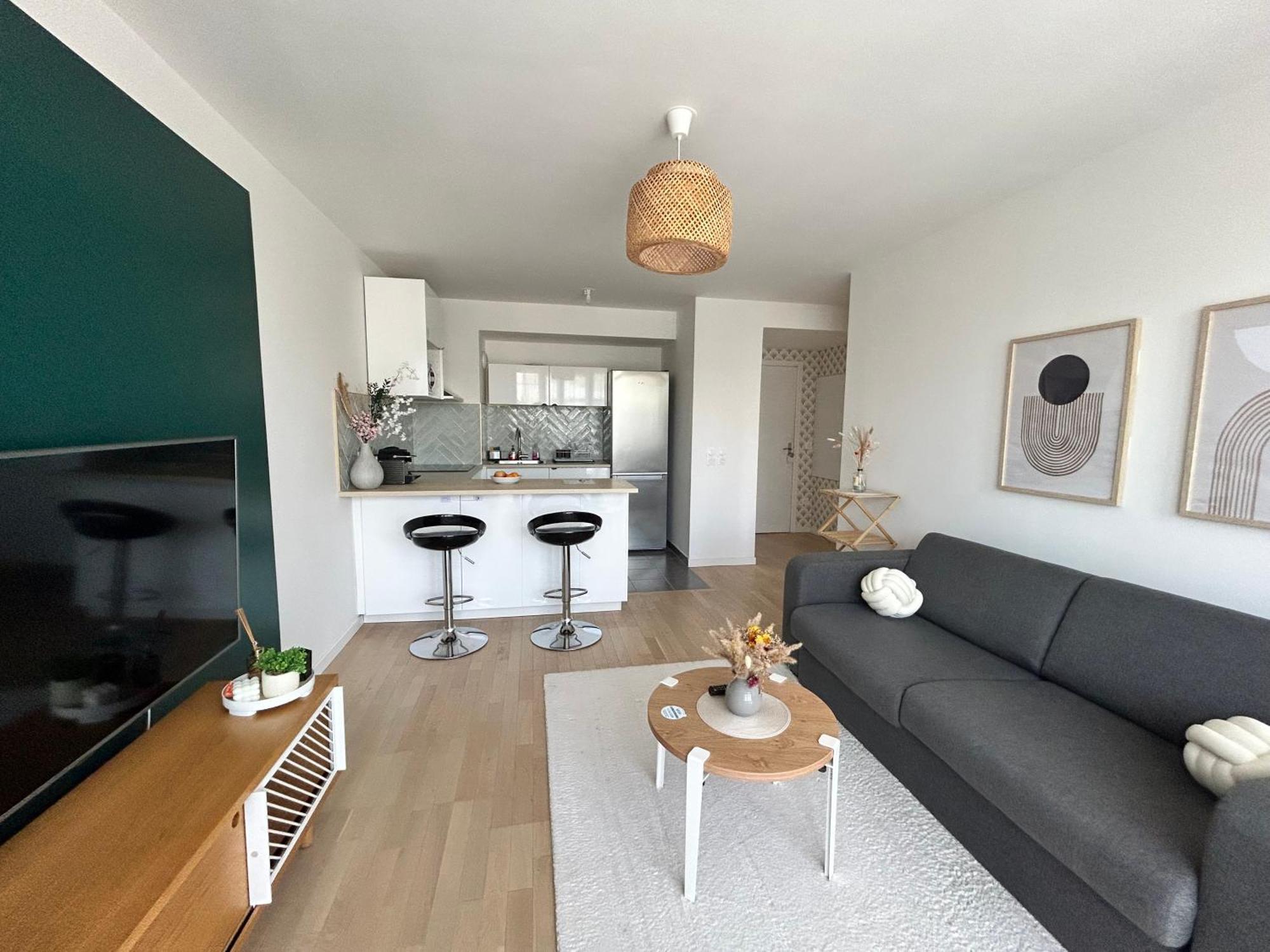 Elegant Appartement Minimaliste Entre Paris Et Disney Noisy-le-Grand Zewnętrze zdjęcie
